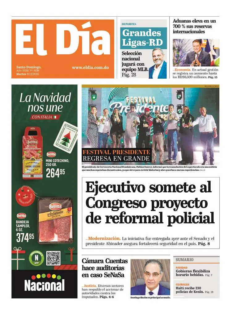 Portada impresa 09-12-2025