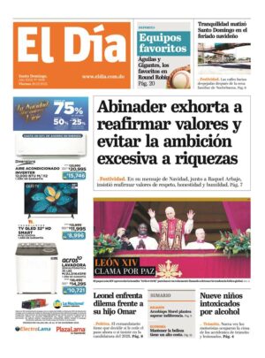Portada impresa 26-12-2025