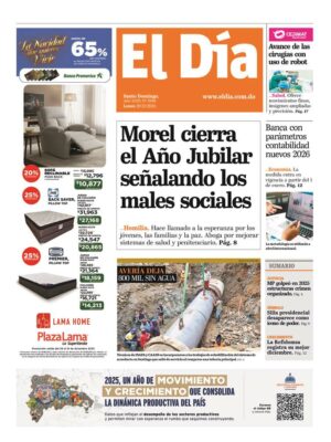 Portada impresa 29-12-2025