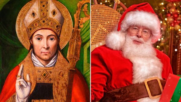 San Nicolás y Papá Noel