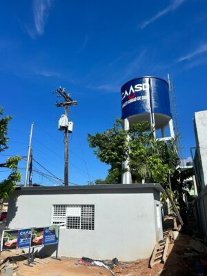 Tanque de agua de la Caasd