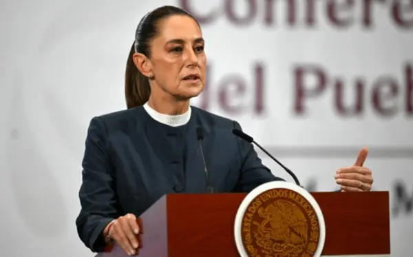 Claudia Sheinbaum, desmintió actividades militares.