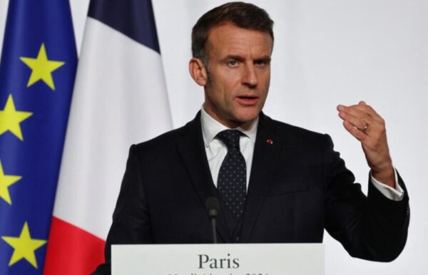 El presidente Emmanuel Macron  destacó la  capacidad de Europa en la inteligencia militar.