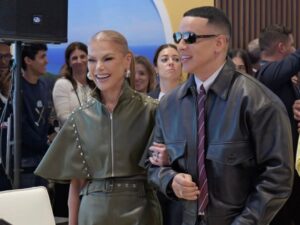 Olga Tañón  y Daddy Yankee estuvieron  en el lanzamiento de “Juntos somos el Caribe”.