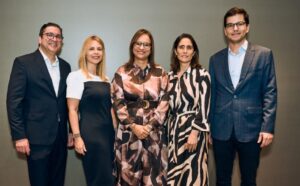 Máximo Ruiz, Cynthia Núñez, Benahuare Pichardo, Rosalía Rodríguez y Alexis Anselin.