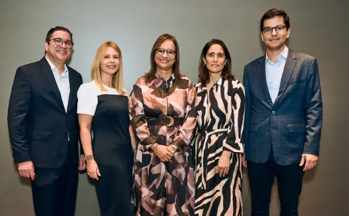 Máximo Ruiz, Cynthia Núñez, Benahuare Pichardo, Rosalía Rodríguez y Alexis Anselin.