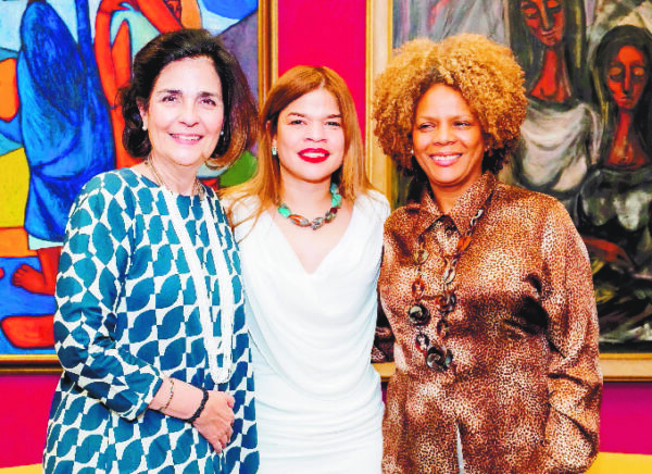 María Amalia León, Ibeth Guzmán y Marivell Contreras.