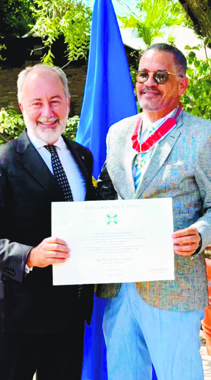 Stefano Queirolo   y Arquímedes Cabrera.