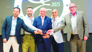 Josué Virgen, Josué González,  José Carlos de Santiago, José Luis Leonardo y Gerard Byrne.