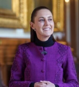 Líder Claudia Sheinbaum.