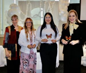 Pastora Martha Pereda, Jacqueline Tineo, Marla Berdecía y Jatnna Tavárez.