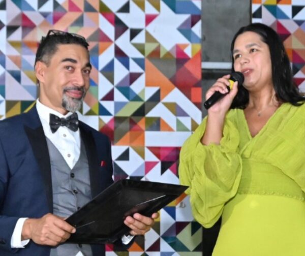 Óscar Abreu y Julieta Prissell.