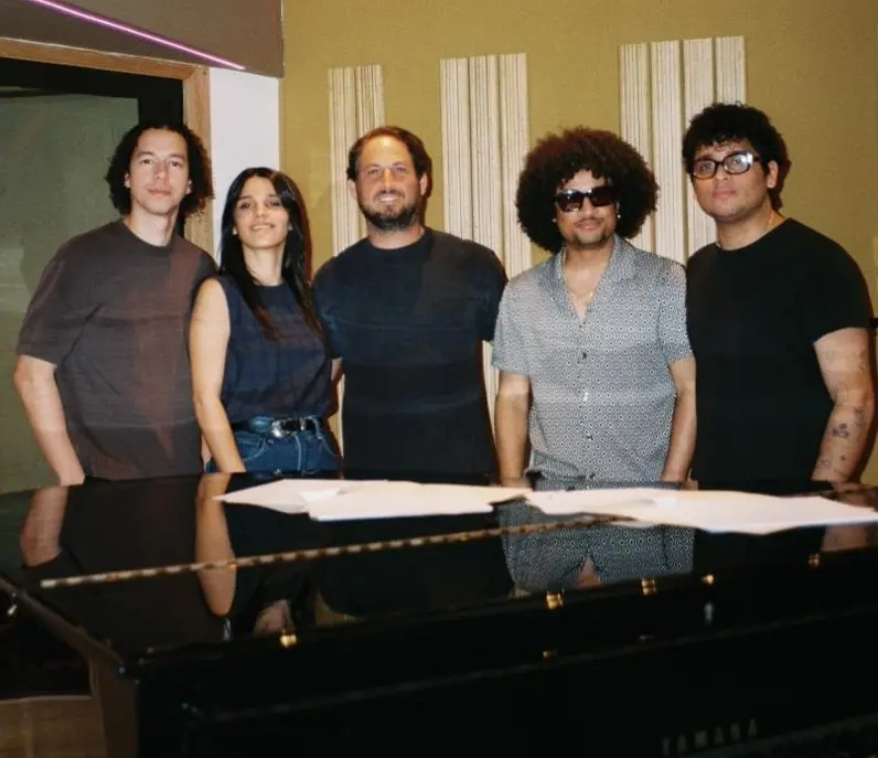 Ricardo, Zeli, Alexander, Freddy  y Gian Rojas..