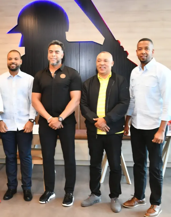 Miguel Matos, Nelson Cruz, Juan Núñez y Henry González.  manolito jimenez