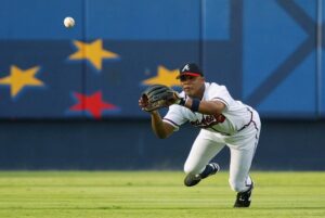 Andruw Jones, ex jardinero estelar de los B ravos de Atlanta.