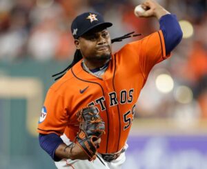 El lanzador zurdo Framber Valdez busca buen contrato