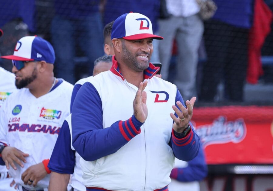 Albert Pujols habló sobre la conformación  equipo dominicano Clásico Mundial. Archivo