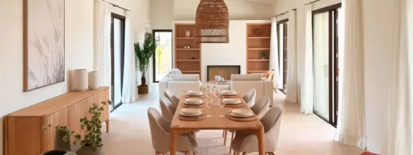 En el mundo de la decoración, el utilizar menos piezas da un  aire de calidez, calma, sutileza y armonía.