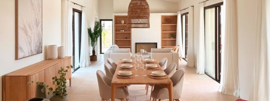 En el mundo de la decoración, el utilizar menos piezas da un  aire de calidez, calma, sutileza y armonía.