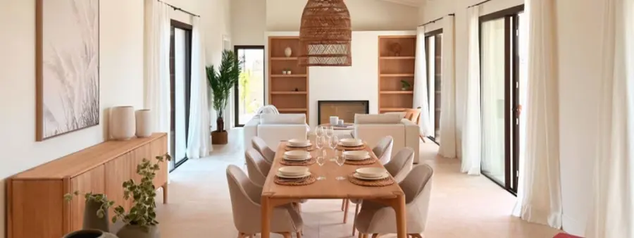 En el mundo de la decoración, el utilizar menos piezas da un  aire de calidez, calma, sutileza y armonía.