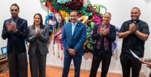 Julián Kunhardt, Alieska Díaz, Víctor Suárez, Melanio Guzmán y Rafael Antonio Peña.