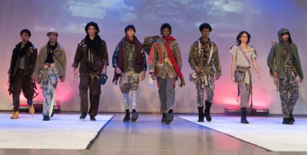 Parte de los modelos que exhibieron la nueva propuesta.