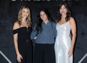 Marina Lück, Giuliana Ferrari y Laura Andújar.