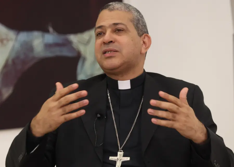 Monseñor Carlos Tomás Morel Diplán, arzobispo coadjutor de Santo Domingo.