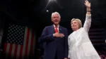 Bill Clinton y su esposa Hilary Clinton