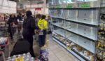 Bodegas vacías en NY POR TORMENTA DE NIEVE