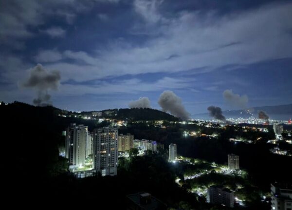 Explosiones en Caracas