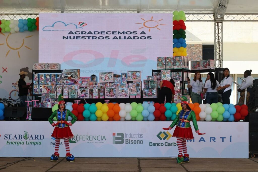 Carolina Mejía resaltó la calidad de los juguetes. Chaimy Soriano