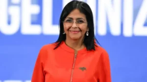 La vicepresidenta de Venezuela, Delcy Rodríguez, denunció la captura de Maduro como un secuestro.