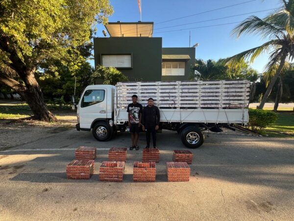 Detenidos con cigarrillos de contrabando