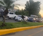Usuarios reportaron congestión en el tránsito