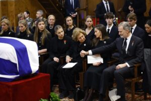 Funeral por la princesa Irene de Grecia