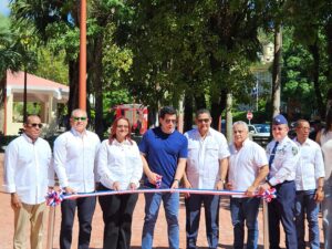 El ministro de Turismo encabezó la inauguración del parque