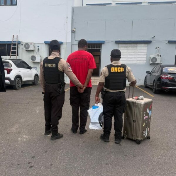 Extranjero detenido con marihuana