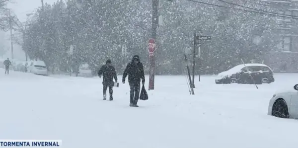 Frío en NY