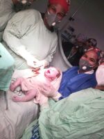 Hija de la adolescente que dio a luz en la Maternidad de La Altagracia