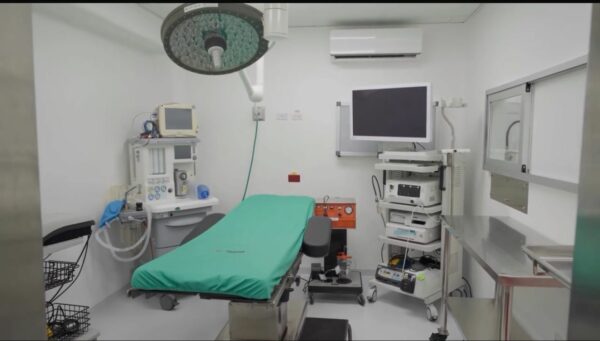 Camillas en centro Médico