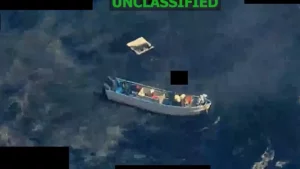 Lancha atacada por Estados Unidos