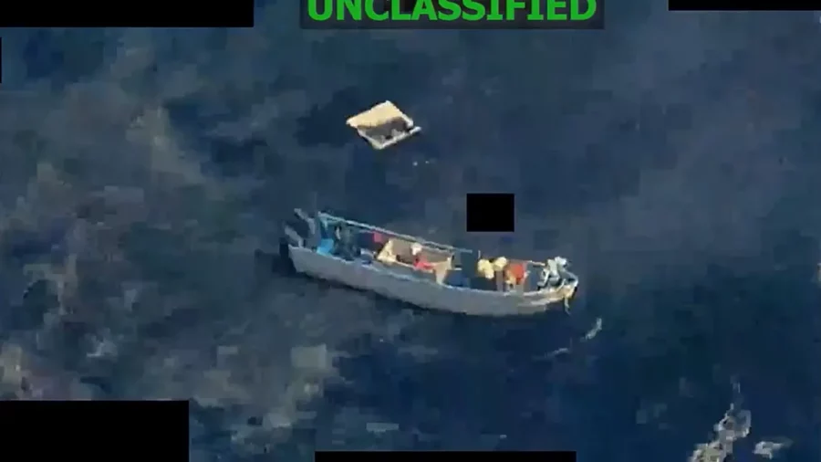 Lancha atacada por Estados Unidos