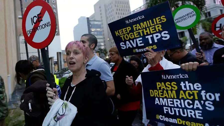Marcha por el TPS