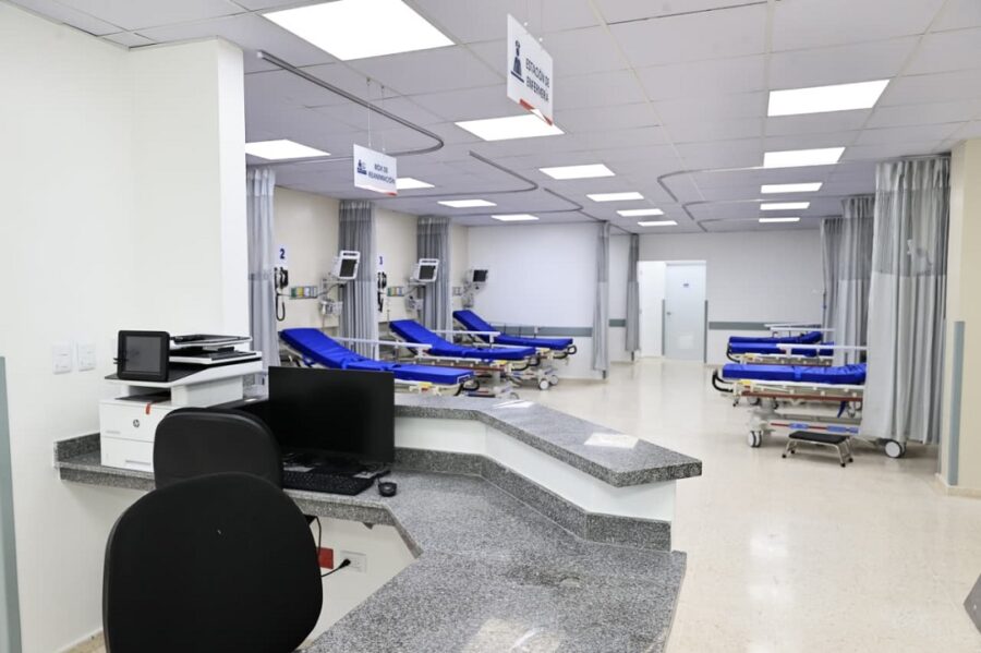 Sala de emergencias del Hospital Nuestra Señora de Regla