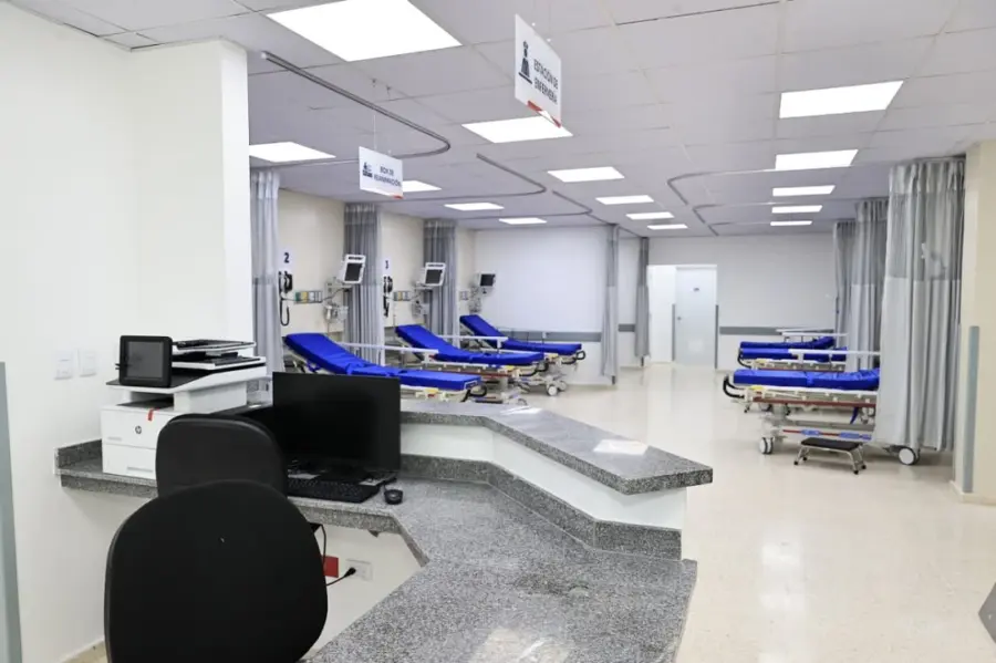 Sala de emergencias del Hospital Nuestra Señora de Regla