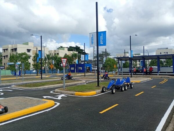 El parque ubicado en Ciudad Juan Bosch, Santo Domingo Este entusiasma a los jóvenes