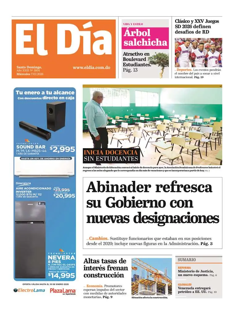 Portada impresa 07-01-2026