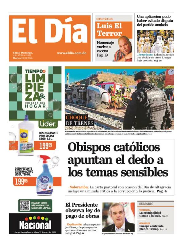 Portada impresa 20-01-2026