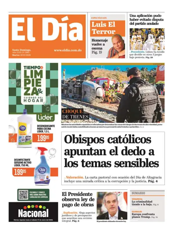 Portada impresa 20-01-2026